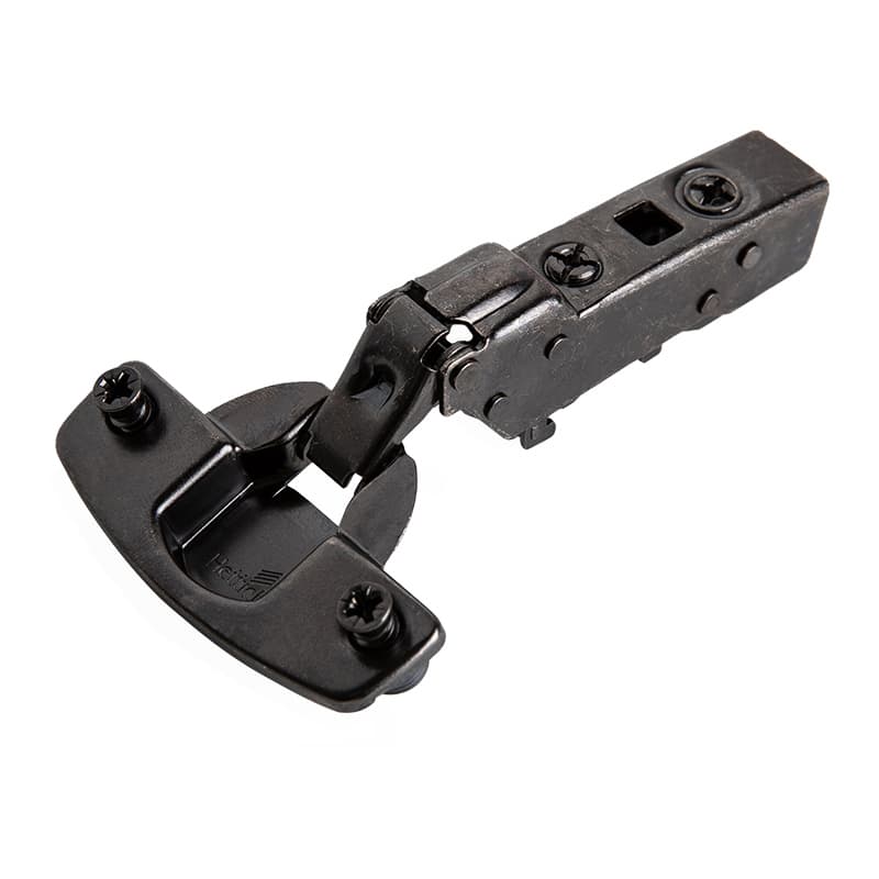 Петля Clip-on, 110°, Sensys 8676, полун., без пруж., фасад 10-19мм, черн. обс. (9091797) Hettich Петля Clip-on, 110°, Sensys 8676, полун., без пруж., фасад 10-19мм, черн. обс. (9091797) Hettich