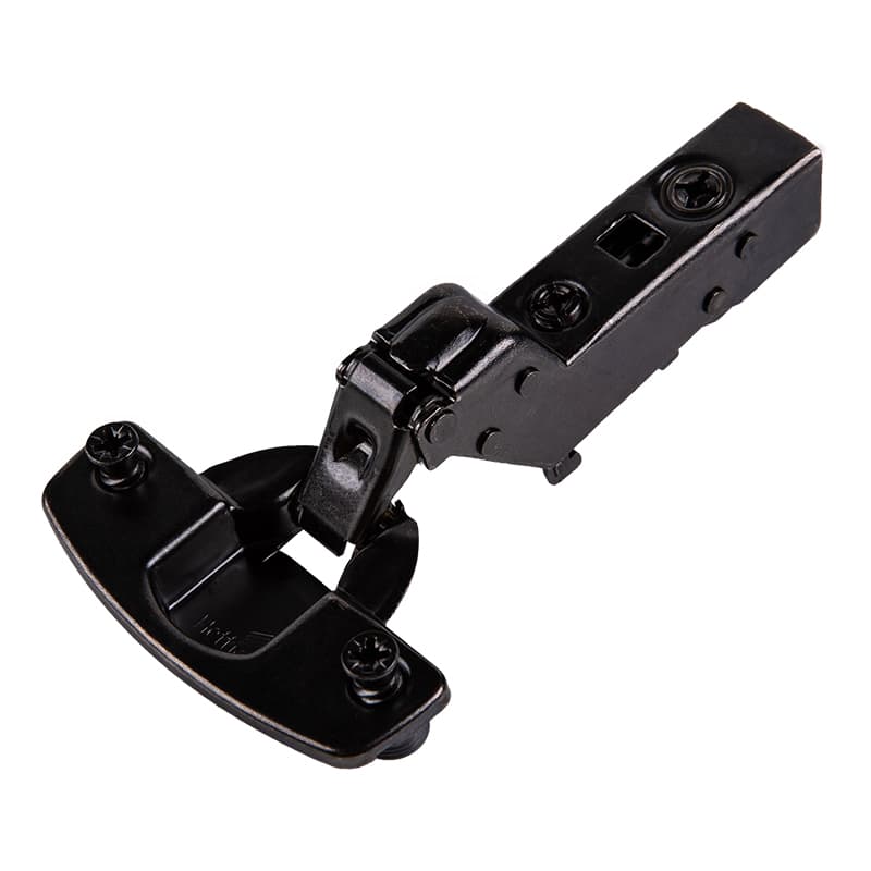 Петля Clip-on, 110°, Sensys 8676, внутр., без пруж., фасад 10-19мм, черн. обс. (9091798) Hettich