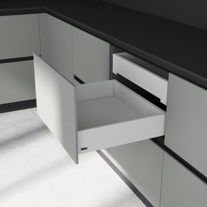 Комплект для шухляди Muller Box profi line 3D L=550 Н=95 білий Комплект для шухляди Muller Box profi line 3D L=550 Н=95 білий