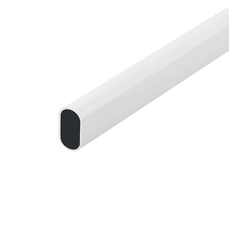 Труба овальная Ferro Fiori M 11090 30х15, L=3000mm, матовый белый (м.п) Труба овальная Ferro Fiori M 11090 30х15, L=3000mm, матовый белый (м.п)