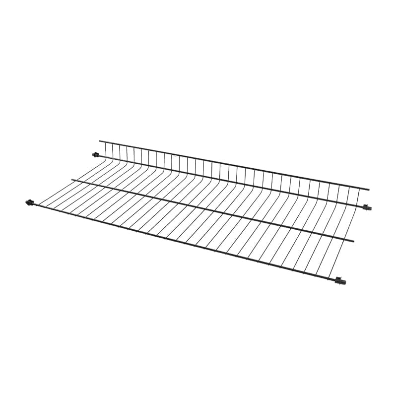Полки для обуви с креплениями 800мм W=790 L=340 H=50, черные