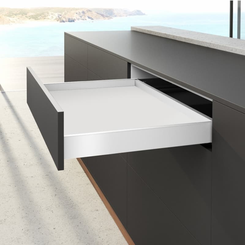 AvanTech YOU Комплект боковин H=77, L=450мм, белый (9353380) Hettich AvanTech YOU Комплект боковин H=77, L=450мм, белый (9353380) Hettich