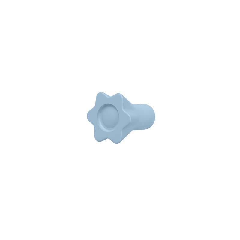 Ручка Ferro Fiori by Poliplast PL 11019.01 Светло-голубая Ручка Ferro Fiori by Poliplast PL 11019.01 Светло-голубая