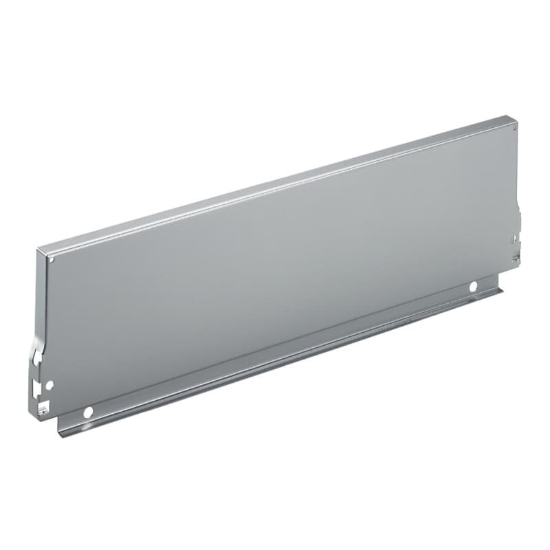 Задня стінка сталева Atira, H=144, ШК=900/904, срібло (9004075) Hettich