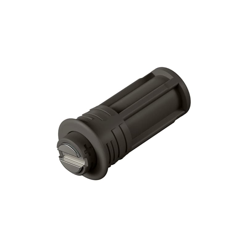 Магнитный замок P2O Lock для Magnet антрацит, врезной (9381336) Hettich 2.0