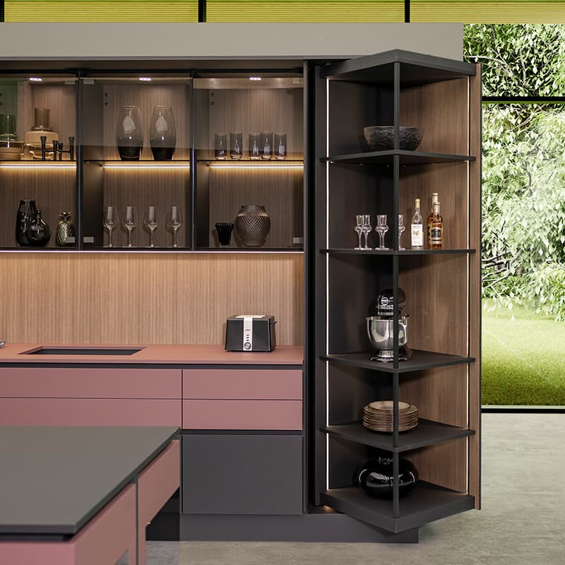 Комплект поворотной фурнитуры FurnSpin XL левый с доводчиком (9349303) Hettich Комплект поворотной фурнитуры FurnSpin XL левый с доводчиком (9349303) Hettich