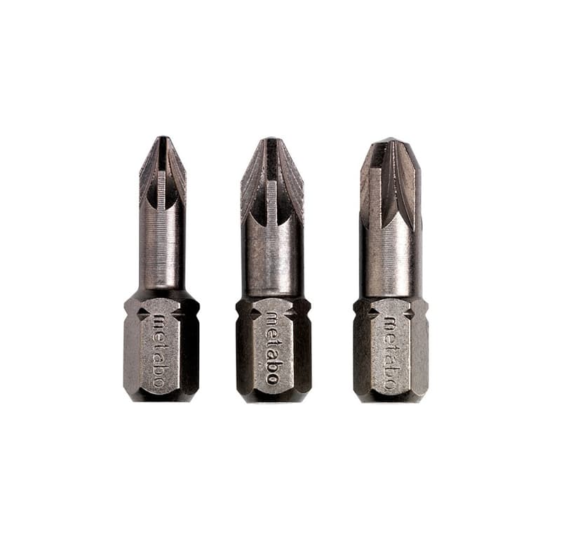 Набір біт METABO Pozidriv PZ1/2/3/ 25 mm (628538000)