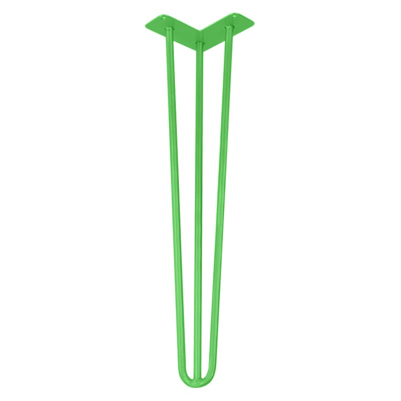 Ножка мебельная HAIRPIN Leg 3ROD Big h55см зеленая Ножка мебельная HAIRPIN Leg 3ROD Big h55см зеленая