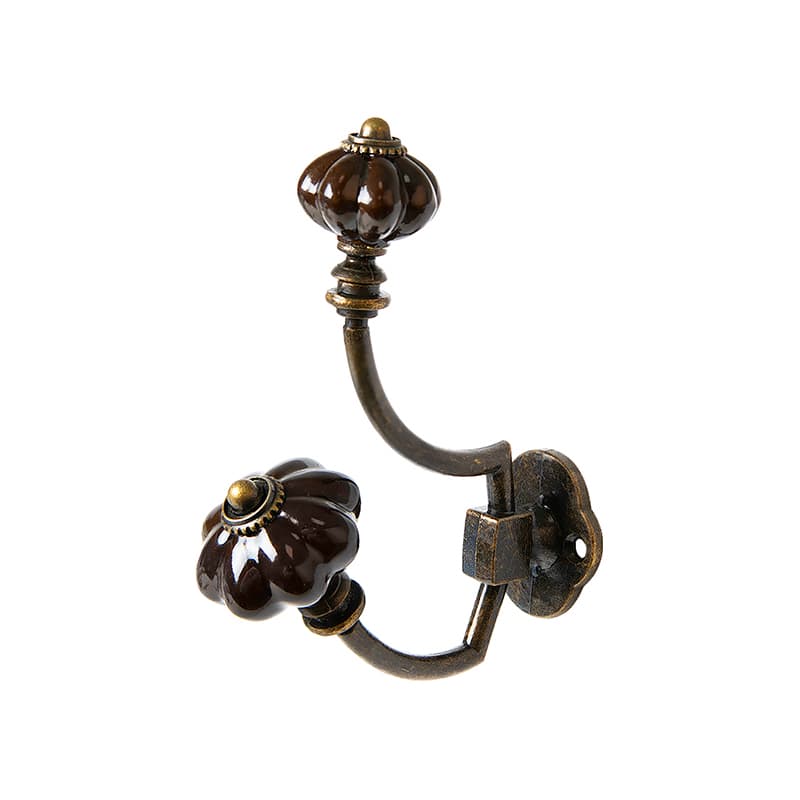 Крючок Ferro Fiori CR 9151 античная бронза|без насадок Крючок Ferro Fiori CR 9151 античная бронза|без насадок