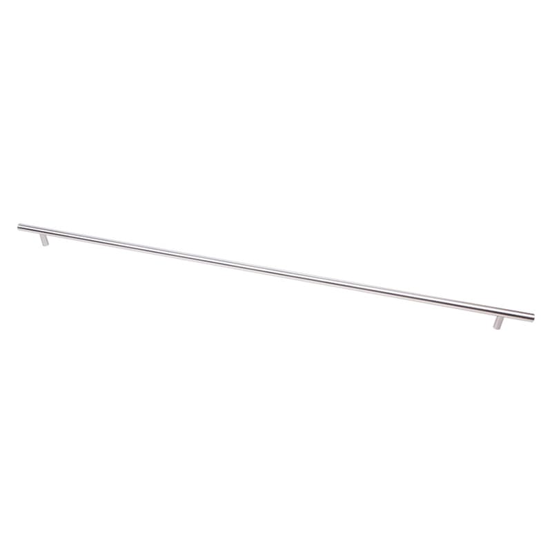 Ручка релинговая RE 1007/672 (DR 10/672 G8) монолит Ø 12 никель полированный Ручка релинговая RE 1007/672 (DR 10/672 G8) монолит Ø 12 никель полированный