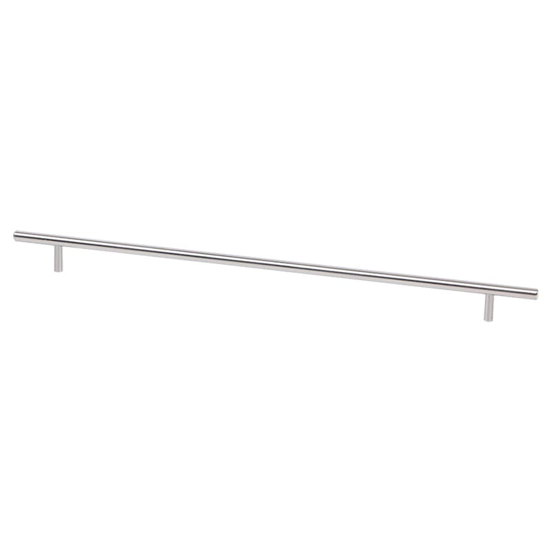Ручка релинговая RE 1007/384 (DR 10/384 G8) монолит Ø 10 никель полированный Ручка релинговая RE 1007/384 (DR 10/384 G8) монолит Ø 10 никель полированный
