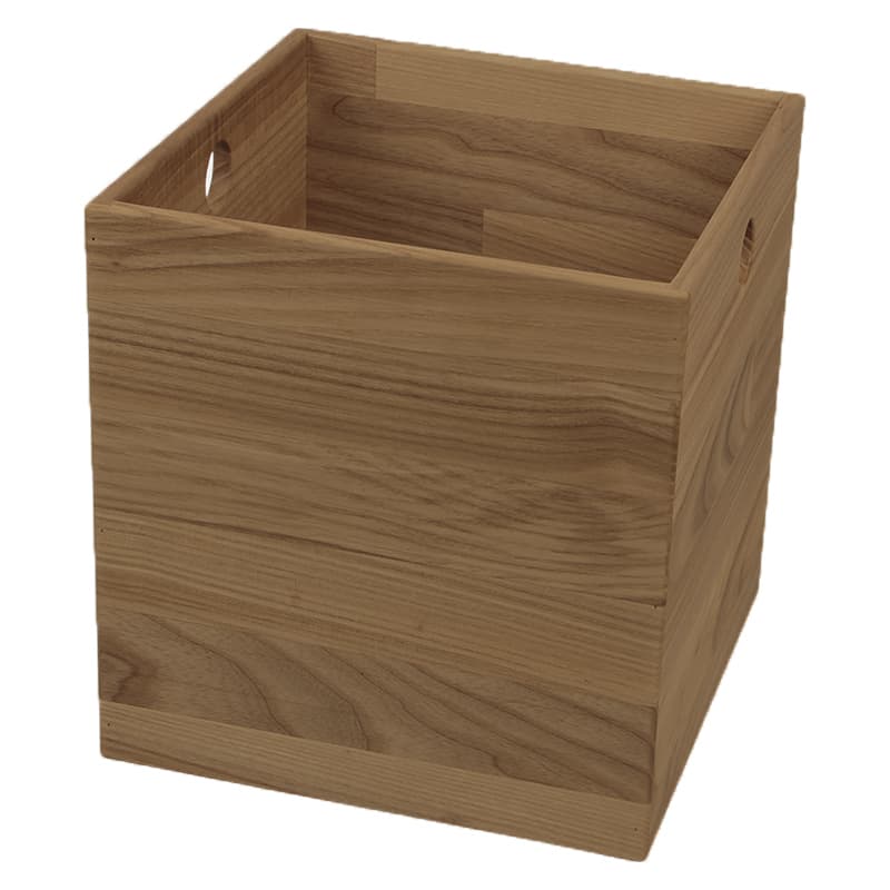 Коробочка W=200 L=200 H=211 (КR 211.200.200) Орех ERGOBOX Коробочка W=200 L=200 H=211 (КR 211.200.200) Орех ERGOBOX