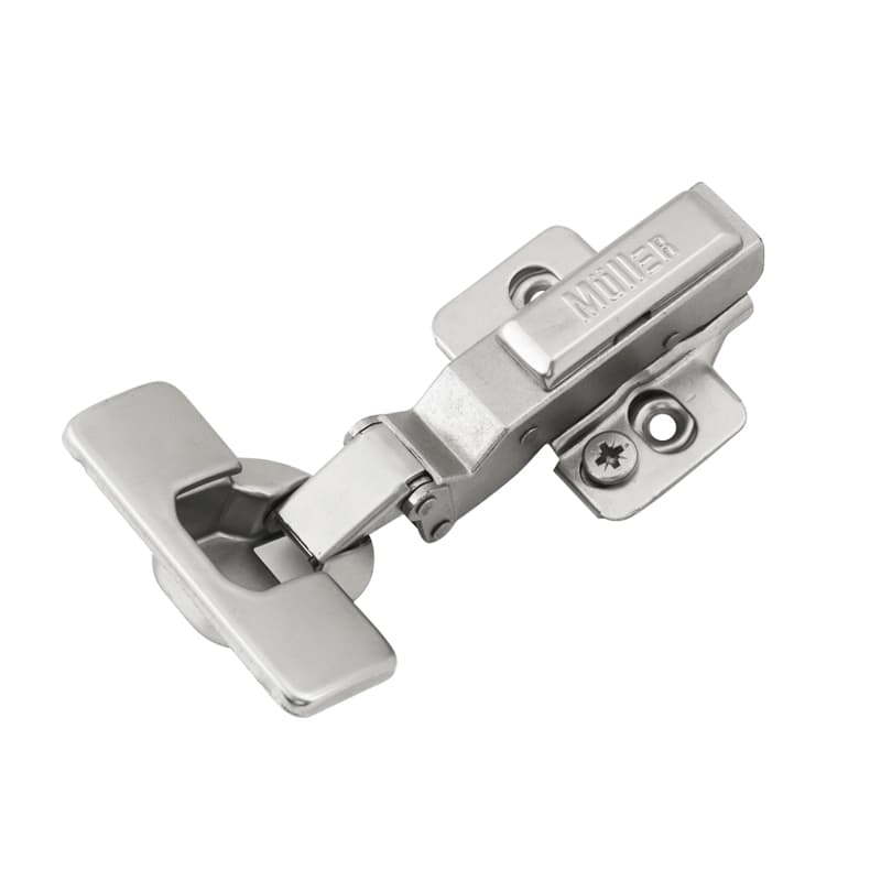 Завіса Clip-On, -45°, кутова, з дотягувачем, нікель, 3D Muller Profi Line