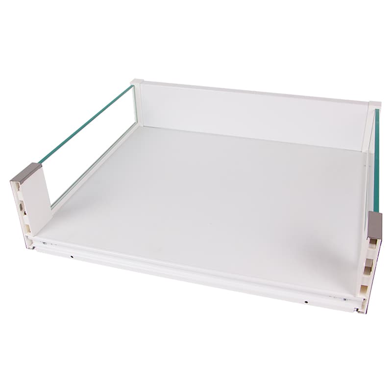 Кошик 900мм білий/скло (кріпл. до фас.), Essence VIBO (CCTGM90FEVBO) Кошик 900мм білий/скло (кріпл. до фас.), Essence VIBO (CCTGM90FEVBO)