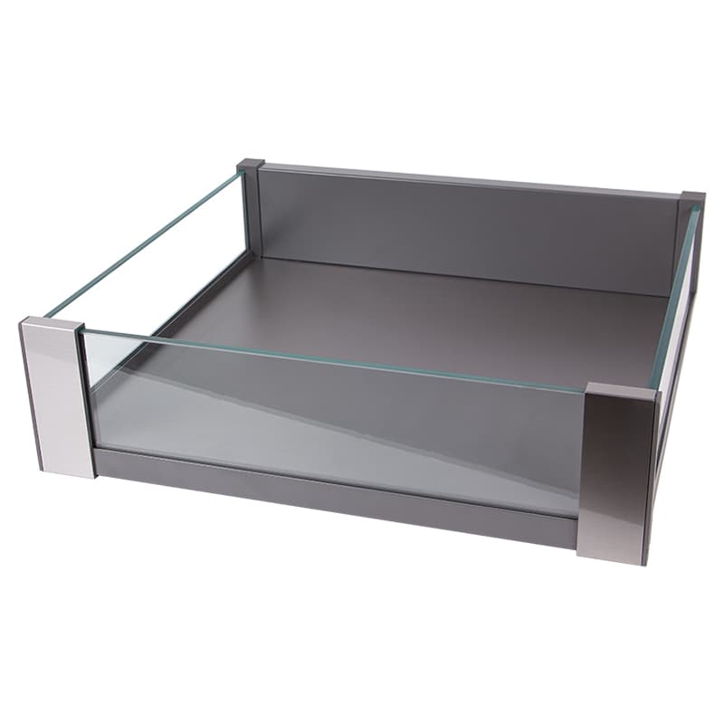 Кошик 900мм графіт/скло (внутрішній), Essence VIBO (CCTGM90EVGFO) Кошик 900мм графіт/скло (внутрішній), Essence VIBO (CCTGM90EVGFO)