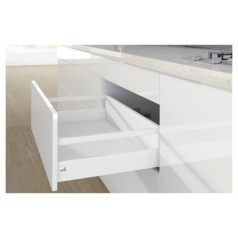 Комплект для шухляд ArciTech L=500мм H=186мм, білий Hettich Комплект для шухляд ArciTech L=500мм H=186мм, білий Hettich
