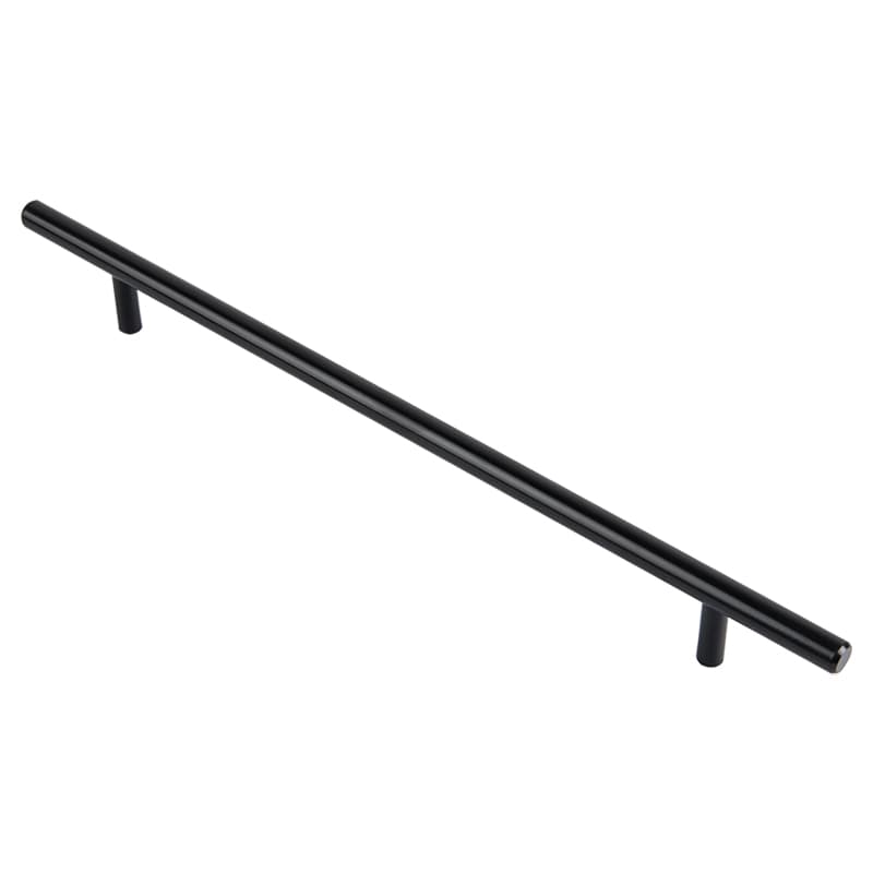 Ручки релінгові RE 1010/224 (DR 10/224 G1) моноліт Ø 10 чорний Ручки релінгові RE 1010/224 (DR 10/224 G1) моноліт Ø 10 чорний