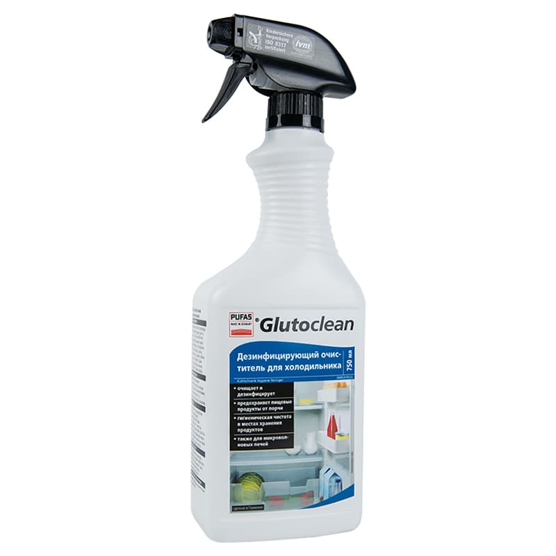 Дезинфицирующий очиститель для холодильника Glutoclean, 750 мл Дезинфицирующий очиститель для холодильника Glutoclean, 750 мл