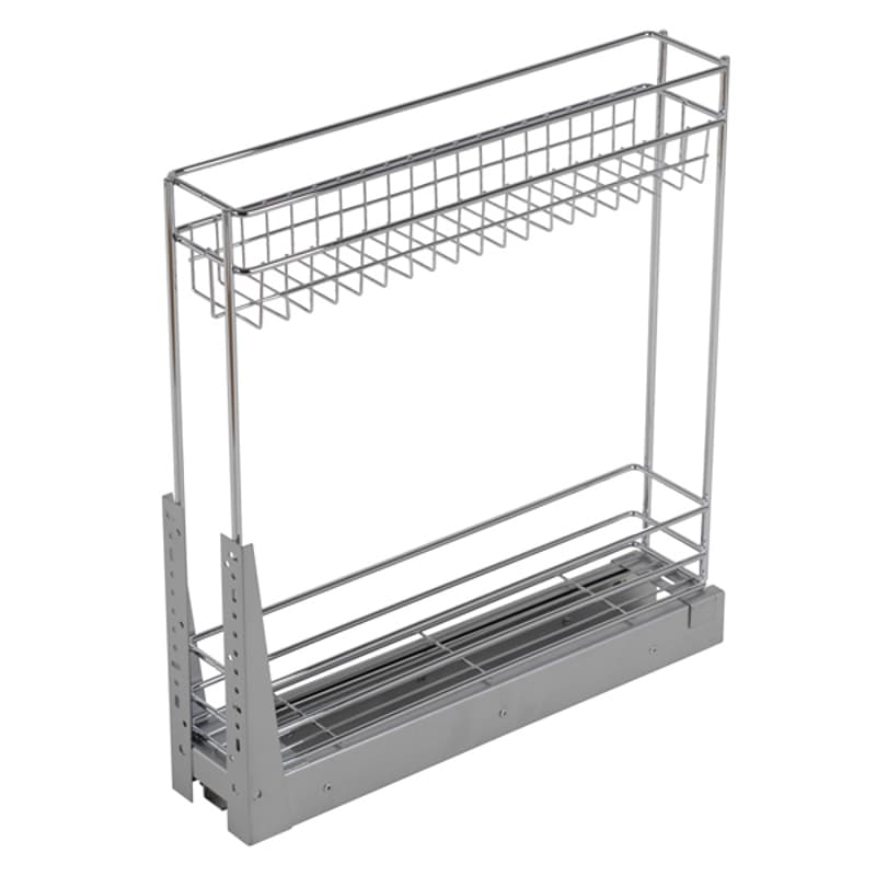 Карго 150мм, с нижним креплением, 2 полки, хром Карго 150мм, с нижним креплением, 2 полки, хром