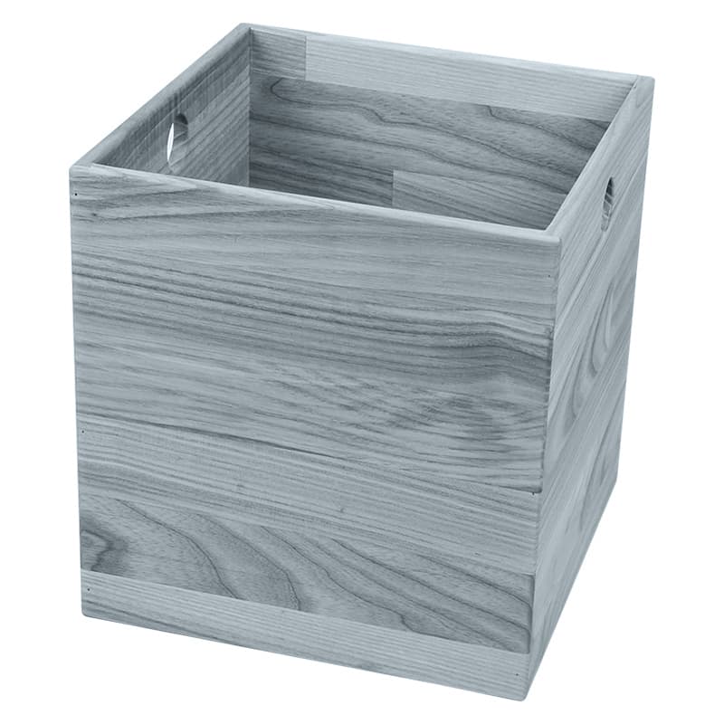Коробочка W=200 L=200 H=211 (КR 211.200.200) Антрацит ERGOBOX Коробочка W=200 L=200 H=211 (КR 211.200.200) Антрацит ERGOBOX