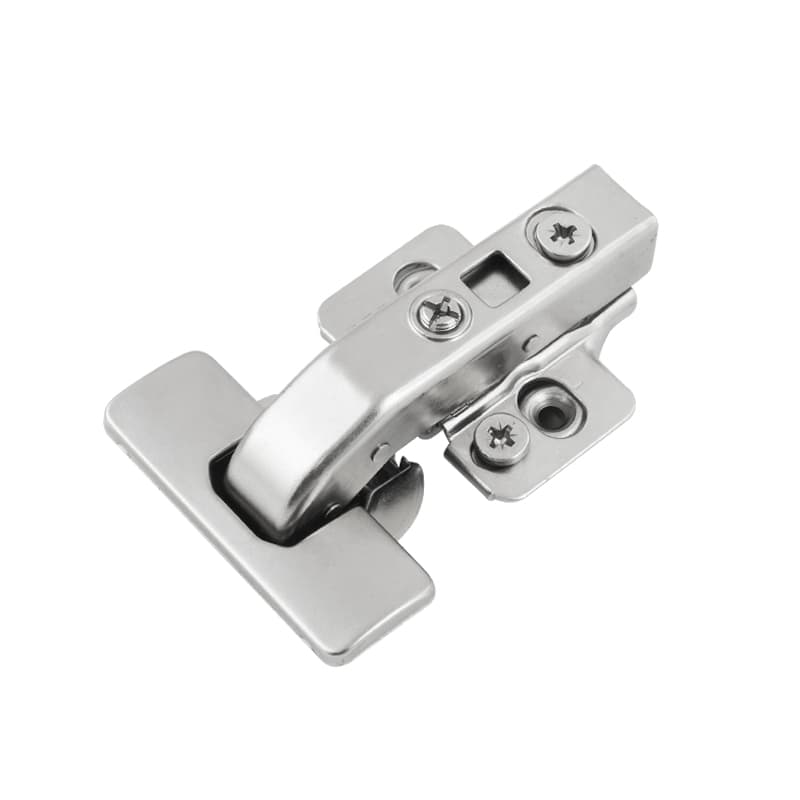 Петля Clip-On, 90°, равнолежащая, с пружиной, никель, 3D, Muller Profi Line Петля Clip-On, 90°, равнолежащая, с пружиной, никель, 3D, Muller Profi Line