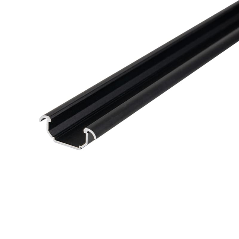 Профіль для LED-стрічки, КУТОВИЙ, L = 2m, алюміній, анодов. чорний Профіль для LED-стрічки, КУТОВИЙ, L = 2m, алюміній, анодов. чорний