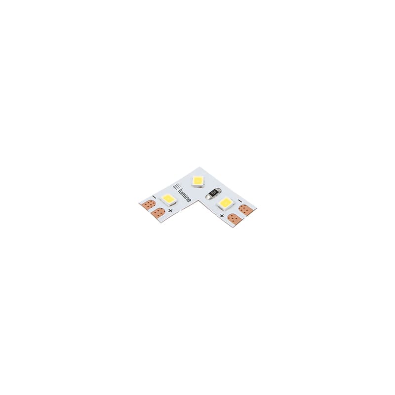 Кутовий з'єднувач PREMIUM LED-2835 SMD стрічки 120 LEDs/m, 0,14W, 12V, IP20, холодне світло Кутовий з'єднувач PREMIUM LED-2835 SMD стрічки 120 LEDs/m, 0,14W, 12V, IP20, холодне світло