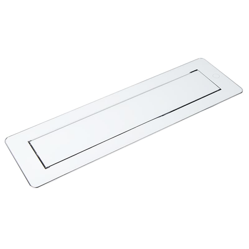VersaTURN 3.0 Розетковий блок, 3 розетки+2 USB (5V, 2,1A), 110-220V, 16A, IP20, сенсор, біла (06024F00032)