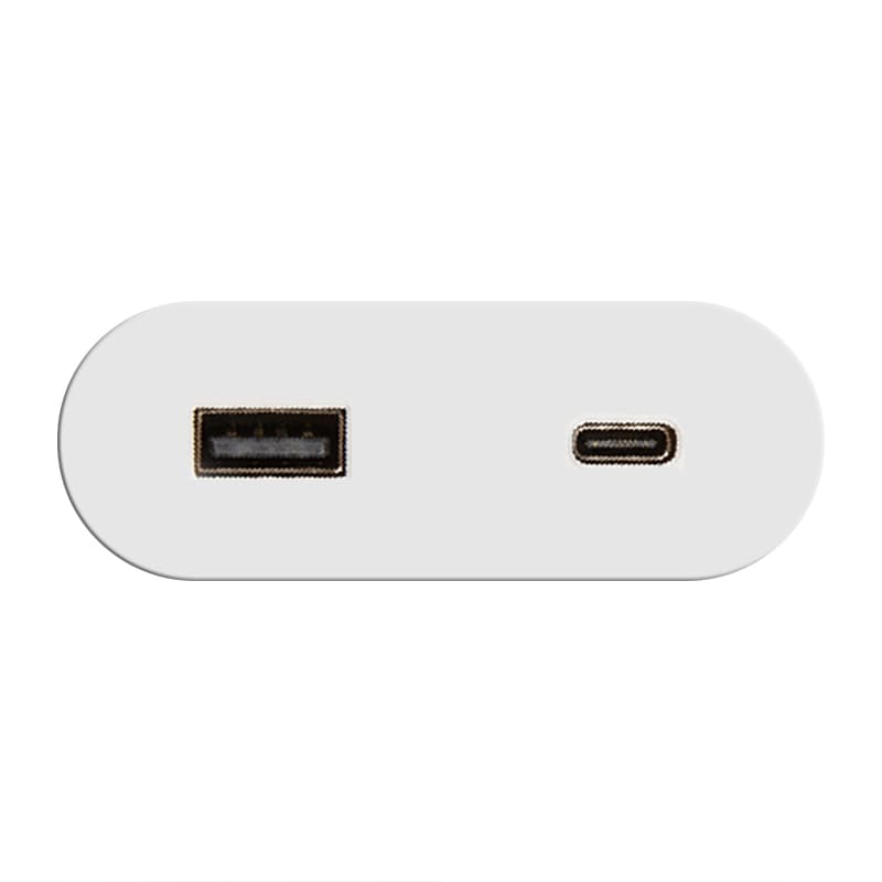 VersaPICK USB-розетка овальна,1 USB, порт 5V(А+С) 110-220V,IP20,ZAMAK, білий мат(06029Z00060) VersaPICK USB-розетка овальна,1 USB, порт 5V(А+С) 110-220V,IP20,ZAMAK, білий мат(06029Z00060)
