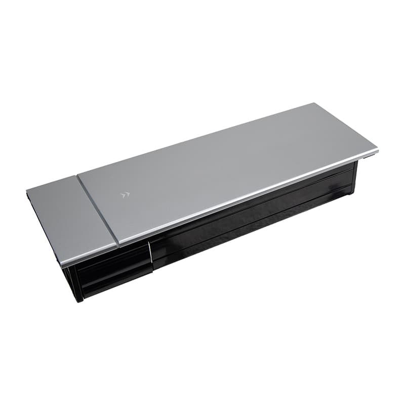 Вбудований розетковий блок Lumine SPARK 1xрозетка, 1*HDMI,1xCAT6, ,2xUSB A+C (20W), срібло Вбудований розетковий блок Lumine SPARK 1xрозетка, 1*HDMI,1xCAT6, ,2xUSB A+C (20W), срібло