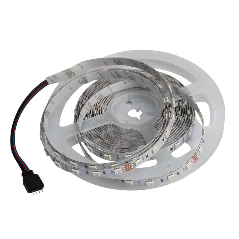 LED-5050 SMD стрічка, 60 LEDs/m, 14,4W, 24V, IP20, RGB LED-5050 SMD стрічка, 60 LEDs/m, 14,4W, 24V, IP20, RGB