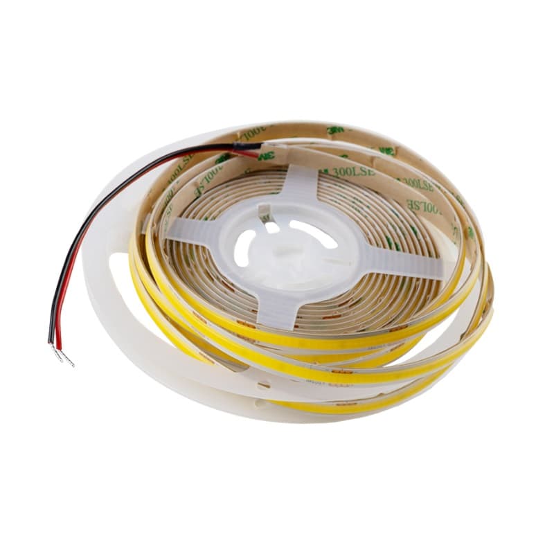 LED-стрічка COB, 480 LEDs/m, 10W, 24V, IP65, тепле світло, 3000К, L=1000mm LED-стрічка COB, 480 LEDs/m, 10W, 24V, IP65, тепле світло, 3000К, L=1000mm