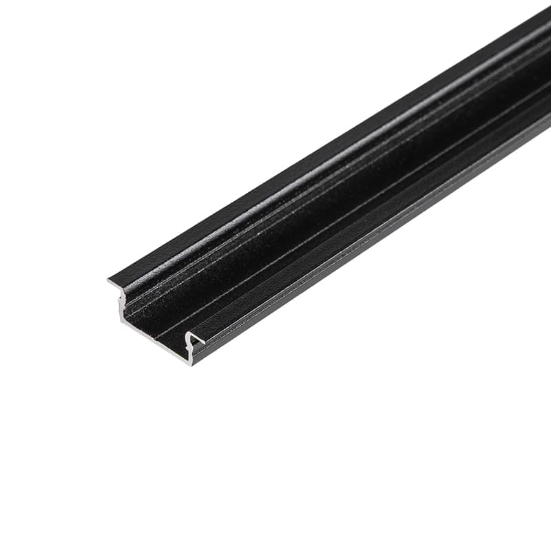 Профіль для LED-стрічки, ВРІЗНИЙ LPV-7B, чорний L = 2m