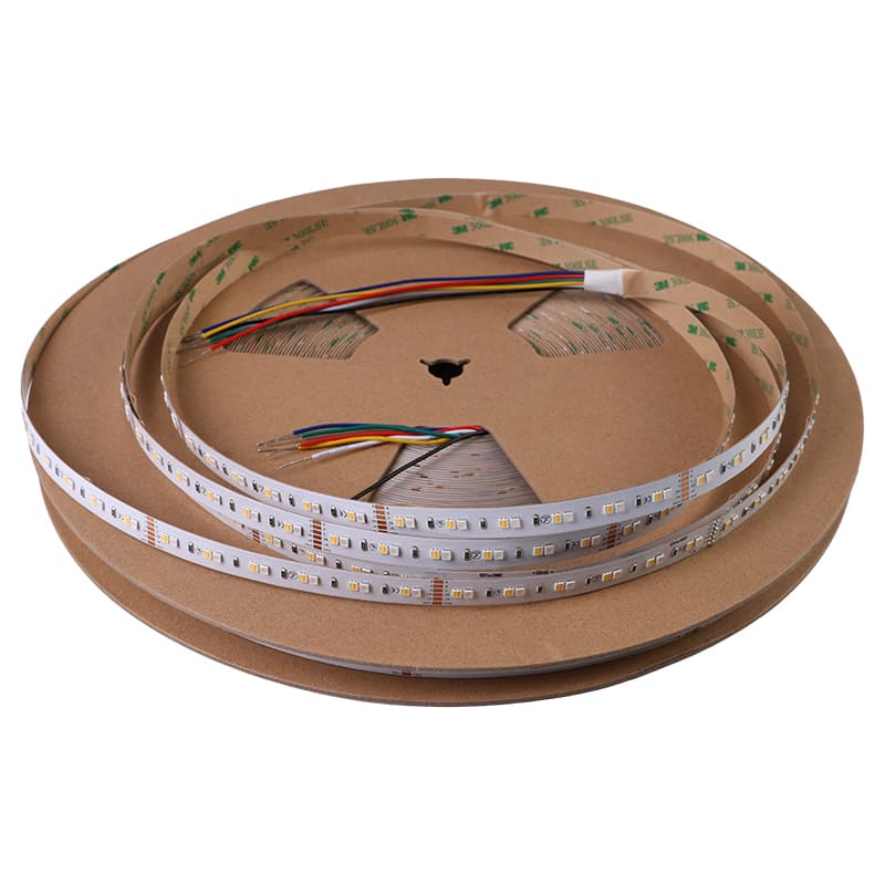 LED-стрічка 2835 SMD, 120 LEDs/m, 24W, 24V, IP20, RGB+CCT (3000-6500К) LED-стрічка 2835 SMD, 120 LEDs/m, 24W, 24V, IP20, RGB+CCT (3000-6500К)