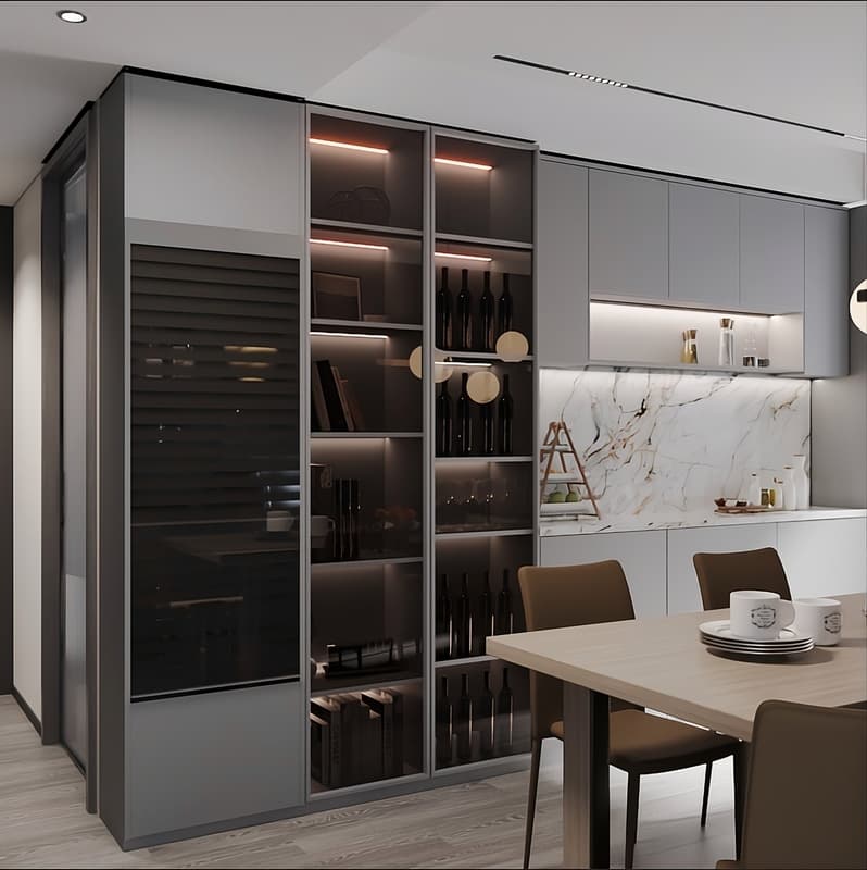 Комплект жалюзи REHAU RAUVOLET Vetro-Line Black Gloss 73978 (Алюминий 230L) 600×1000 мм Комплект жалюзи REHAU RAUVOLET Vetro-Line Black Gloss 73978 (Алюминий 230L) 600×1000 мм