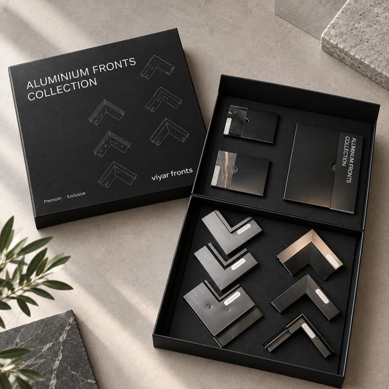 Бокс з алюмінієвими профілями Premium&Exclusive