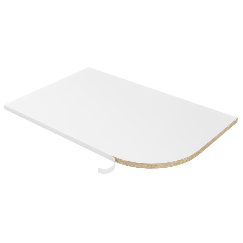 Крайкування кутів, радіусів мінім. білим клеєм (до 200мм) Крайкування кутів, радіусів мінім. білим клеєм (до 200мм)
