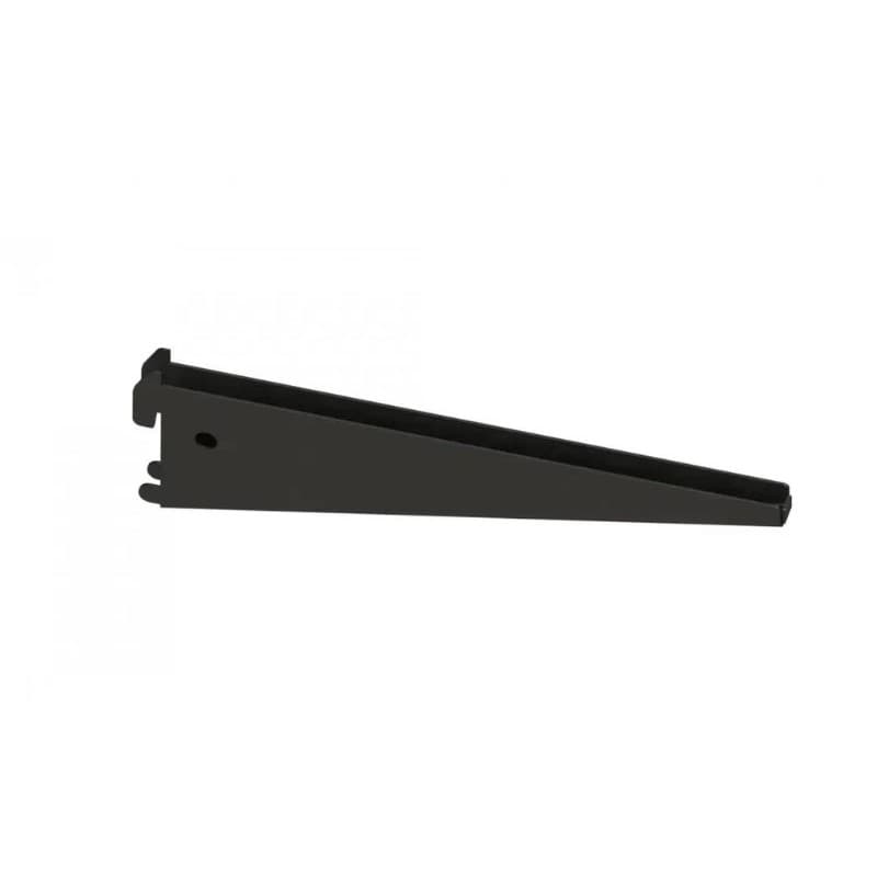 Кронштейн подвійний 220 mm black (wood/glass) Кронштейн подвійний 220 mm black (wood/glass)