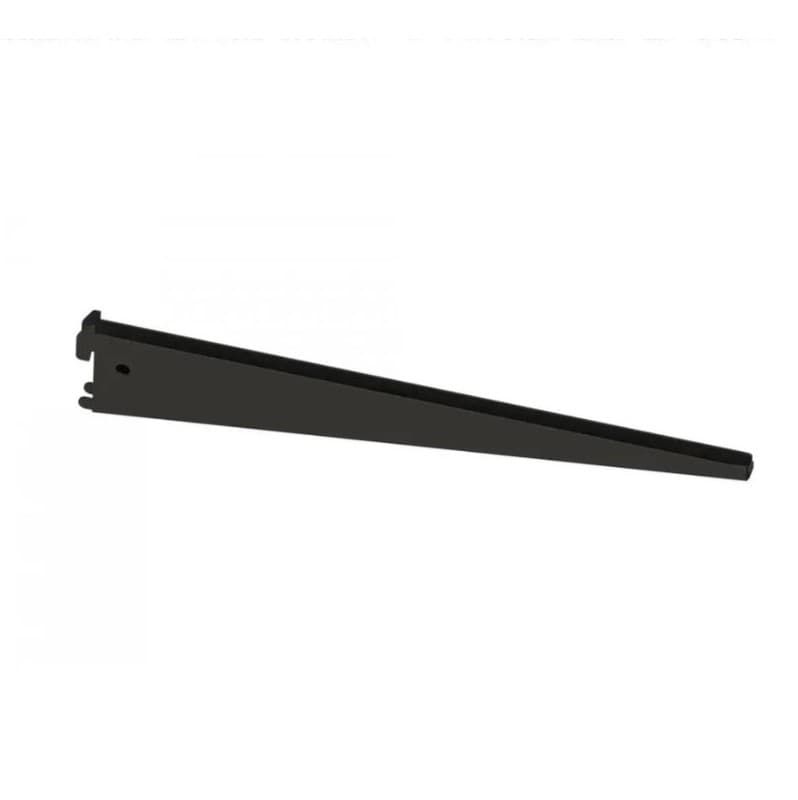 Кронштейн подвійний 370 mm black (wood/glass) Кронштейн подвійний 370 mm black (wood/glass)