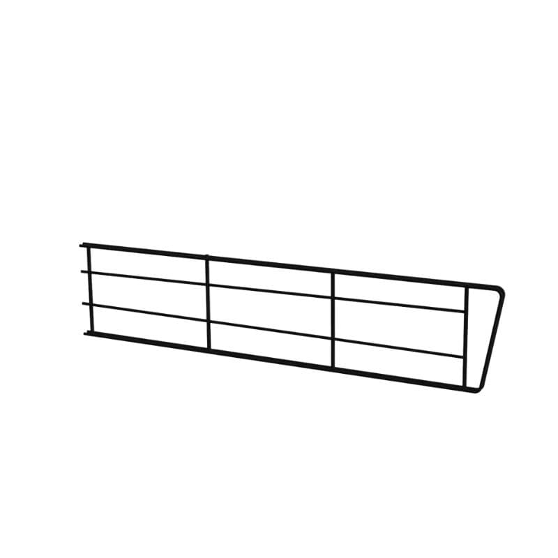 Перегородка 406×100 mm black Перегородка 406×100 mm black