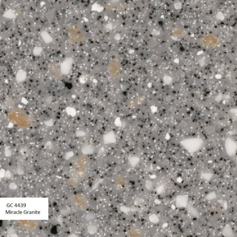 Акриловый камень Getacore GC 4439 Miracle Granite, 4100х1250х10