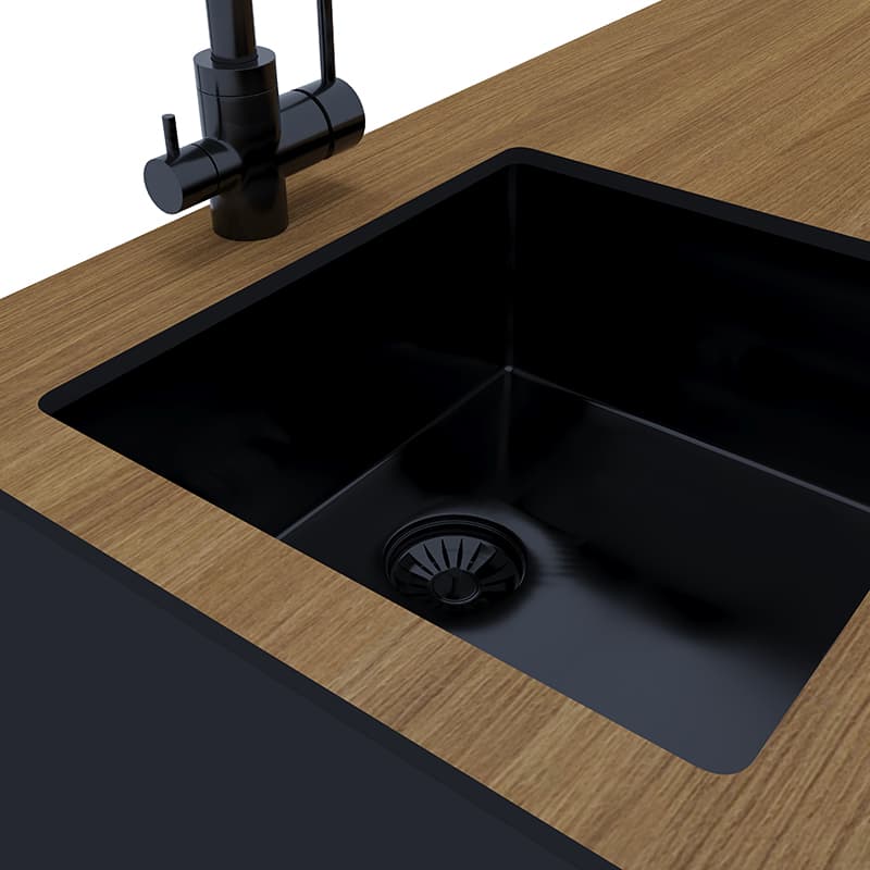 Встановлення мийки нижнього монтажу (компакт-плита)