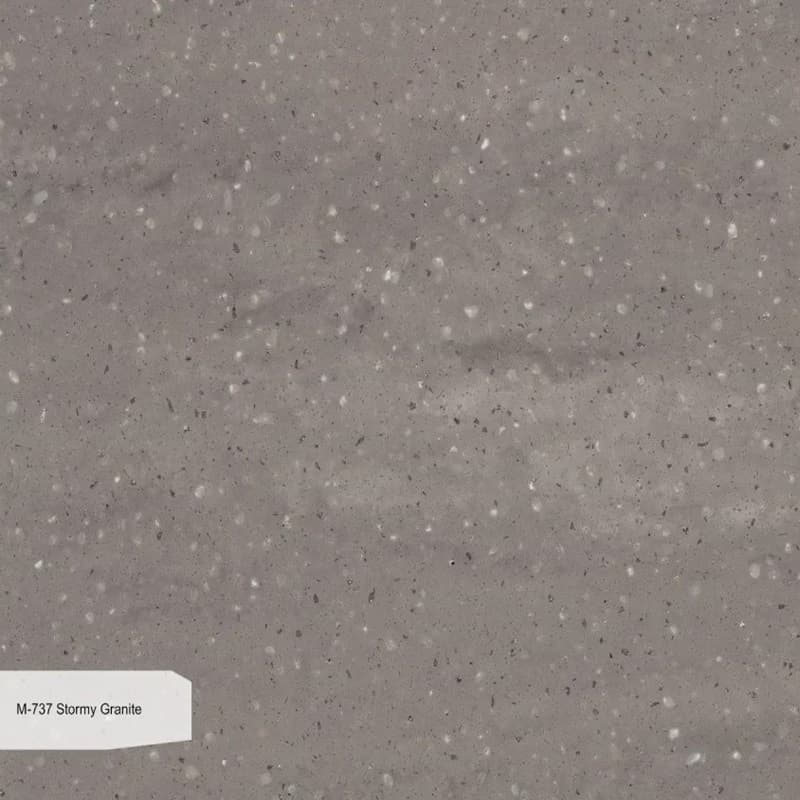 Лист акриловий Grandex Marble Ocean M-737 Stormy Granite 3680х760х12