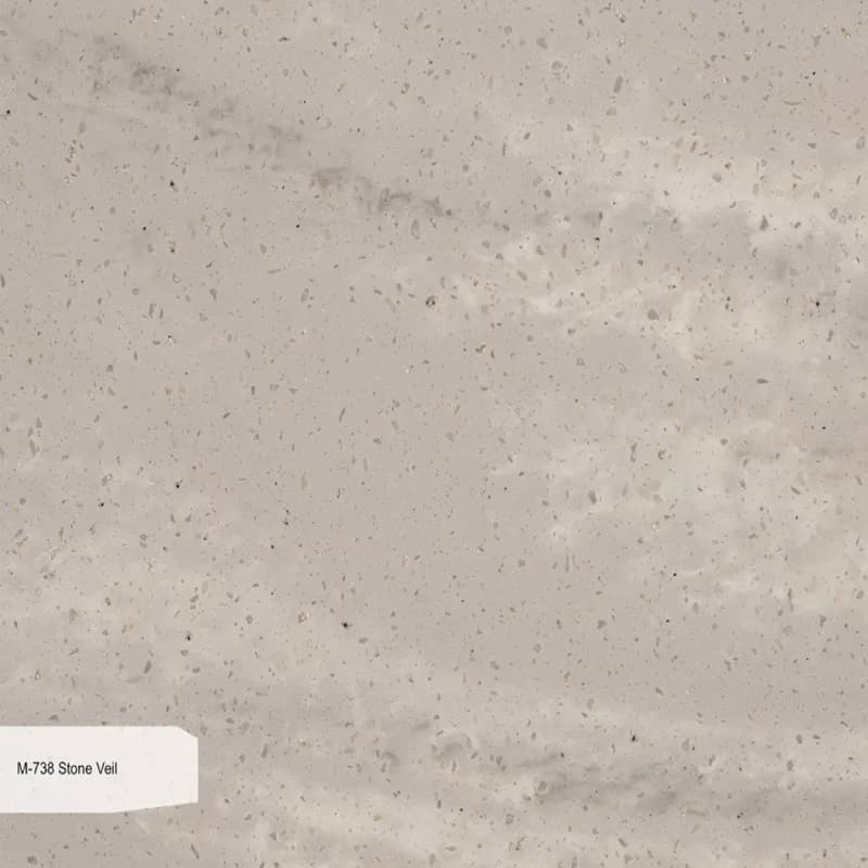 Лист акриловый Grandex Marble Ocean M-738 Stone Veil 3680х760х12