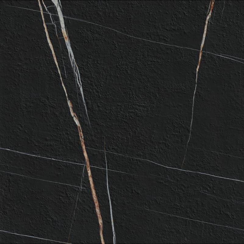 Керамограніт Laminam I Naturali Sahara Noir Extra BM(А) bocciardato 12,5 мм 3240х1620
