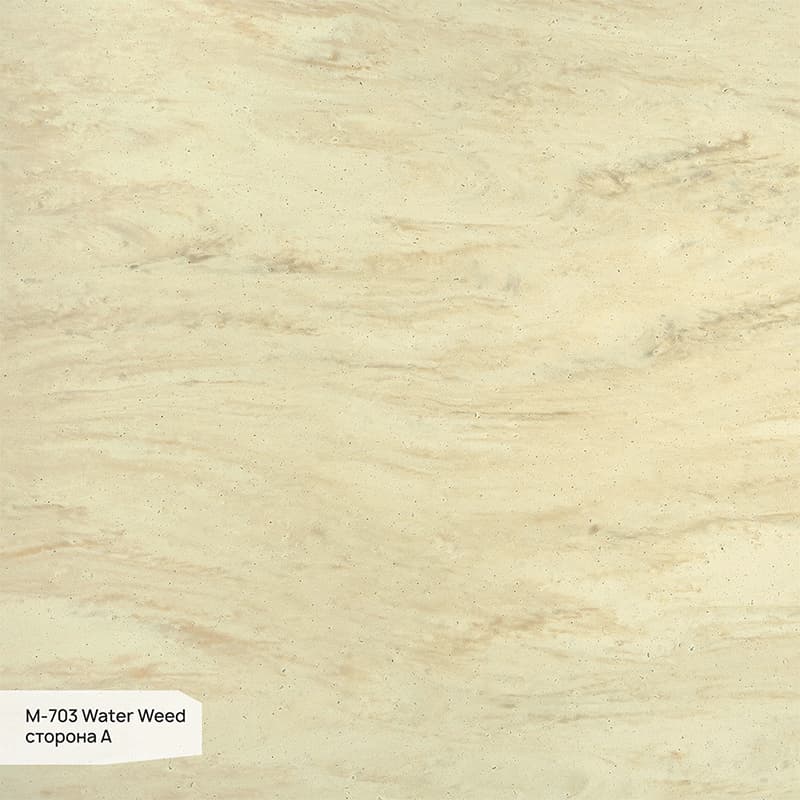 Лист акриловий Grandex Marble Ocean M-703 Water Weed 3680х760х12