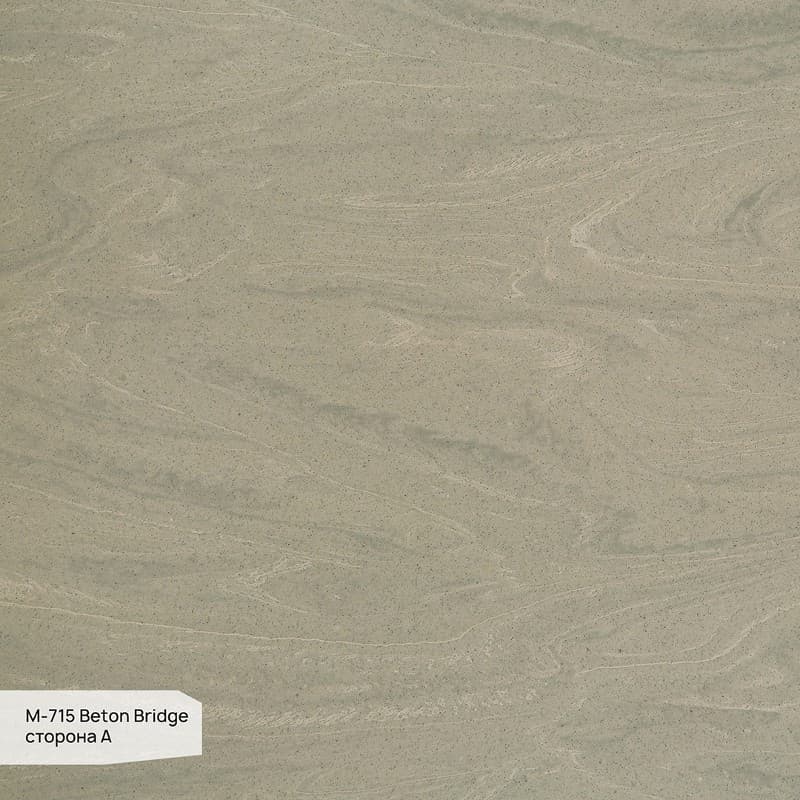 Лист акриловый Grandex Marble Ocean M-715 Beton Bridge 3680х760х12
