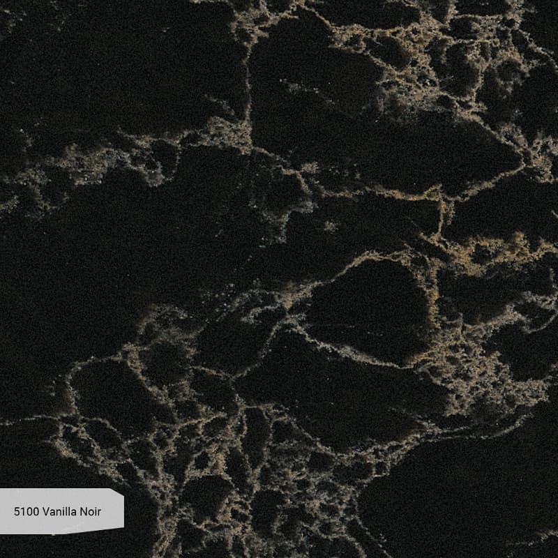 Штучний кварцит Caesarstone 5100 Vanilla Noir 20мм Штучний кварцит Caesarstone 5100 Vanilla Noir 20мм