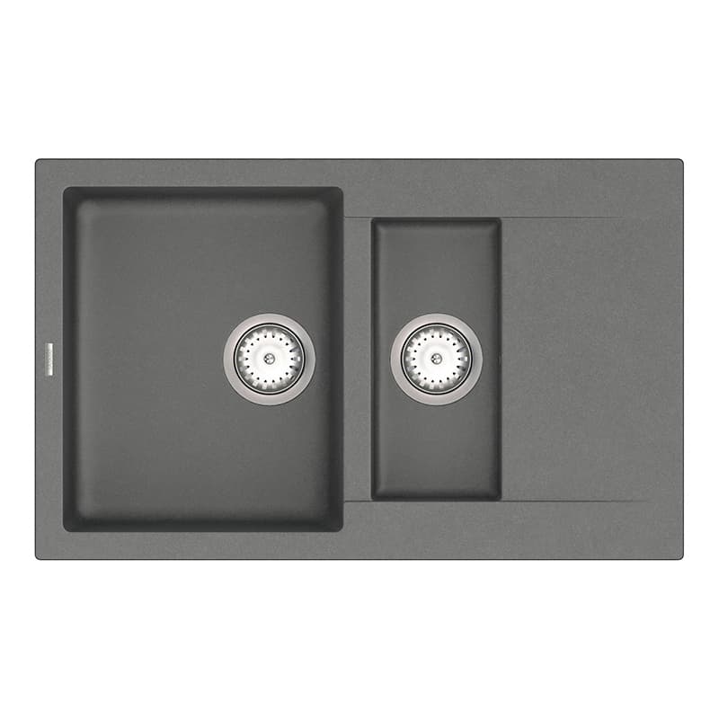 Мойка гранитная Model K 040.80 серый Cascata Мойка гранитная Model K 040.80 серый Cascata
