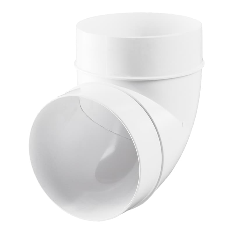 Коліно d 100 під 90 ° VENTS (121) Коліно d 100 під 90 ° VENTS (121)